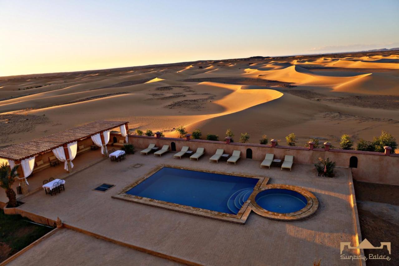 Hotel Sunrise Palace Merzouga Exterior foto