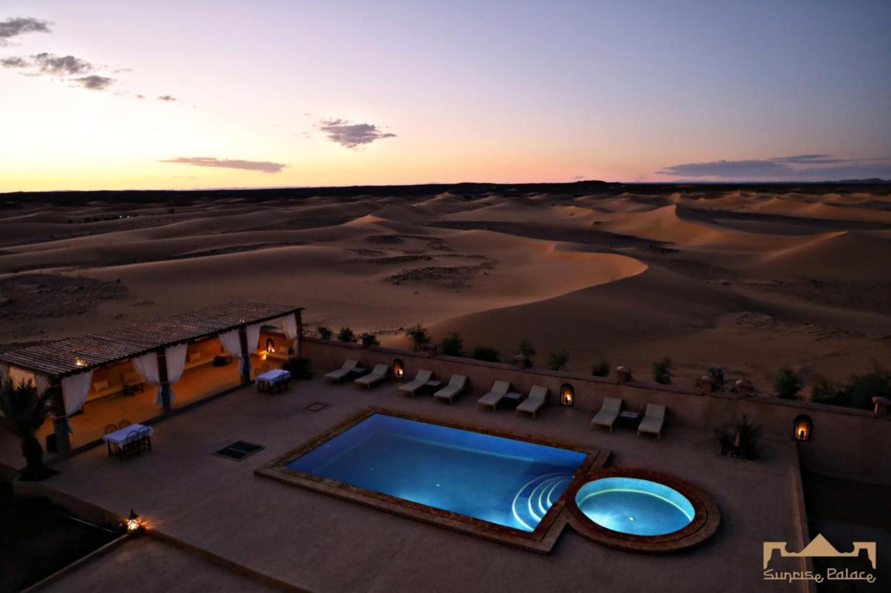 Hotel Sunrise Palace Merzouga Exterior foto